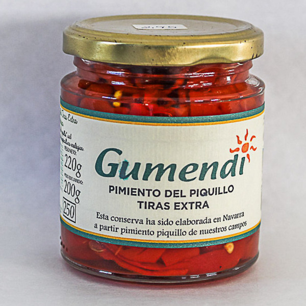 Pimiento del piquillo en tiras