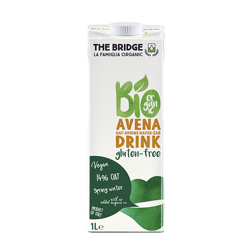 Bebida vegetal de avena sin gluten