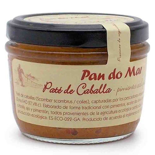 Paté de caballa con pimiento