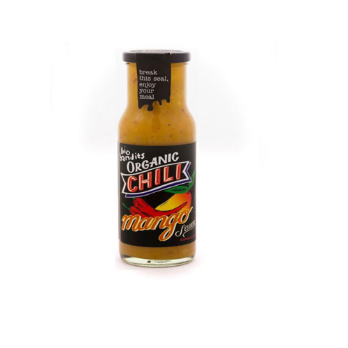 Salsa picante de chili con mango