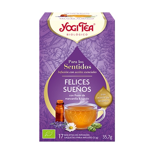 YogiTea Felices Sueños para lo sentidos