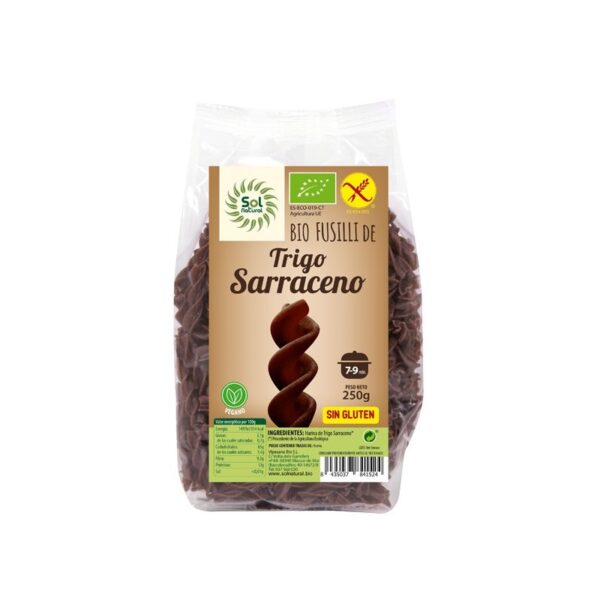 Fusilli de sarraceno SIN GLUTEN