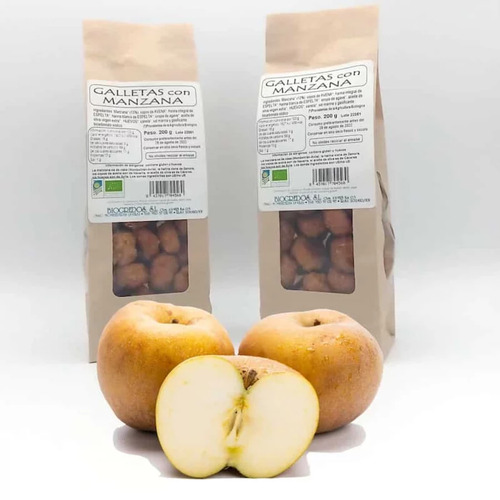 Galletas de espelta con manzana