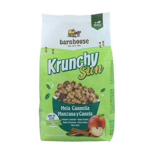 Muesly kruncy con manzana y canela