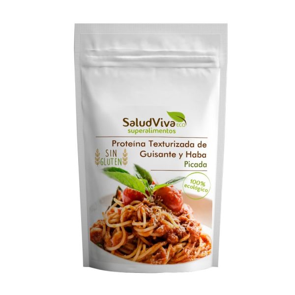 Proteína texturizada de habas y guisantes (fina)