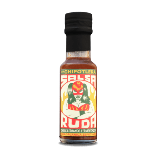 Salsa picante de ruda