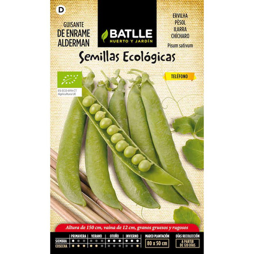 Semillas de guisantes alderman