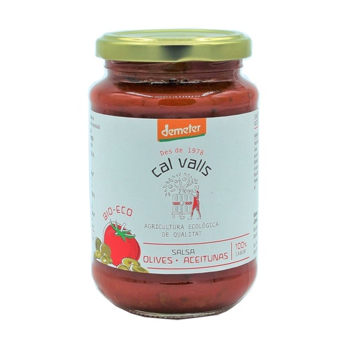 Salsa de tomate con olivas