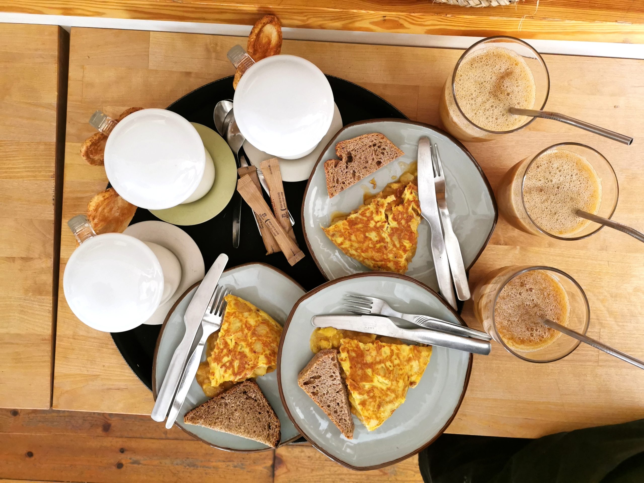 Desayuno tortilla