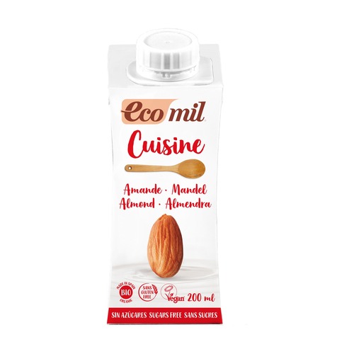Crema de almendra para cocinar