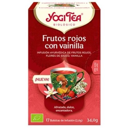 Infusión de frutos rojos con vainilla