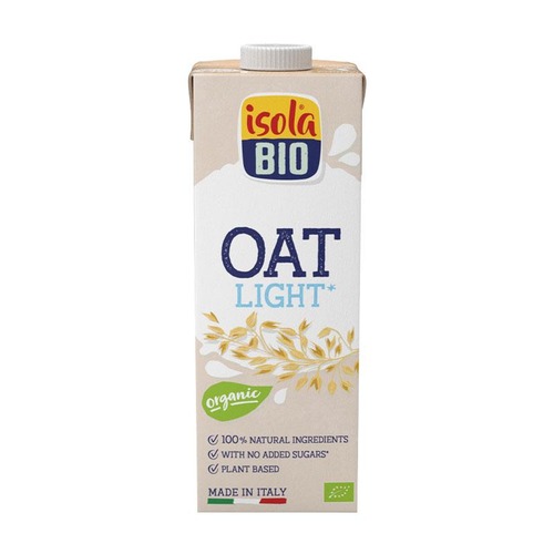 Bebida de avena sin azúcar añadida