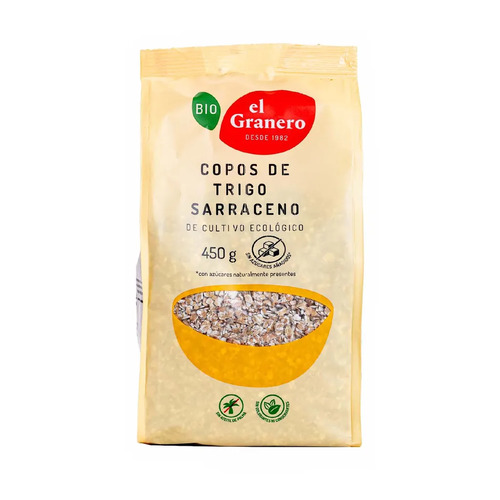 Copos de sarraceno