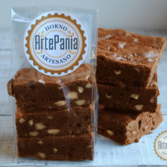 Brownie con almendras