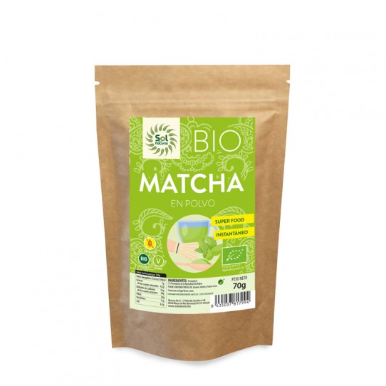 Té matcha en polvo