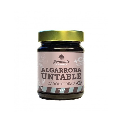 Crema de algarroba untable